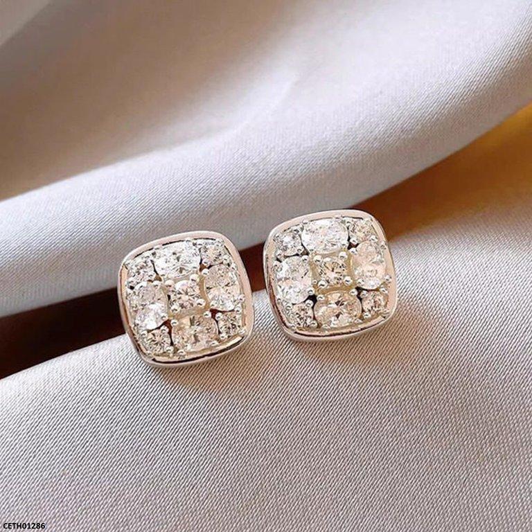 Square Stone Tops Pair