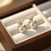 Flower Pearl Tops Pair