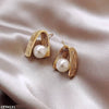 V Pearl Ear Tops Pair