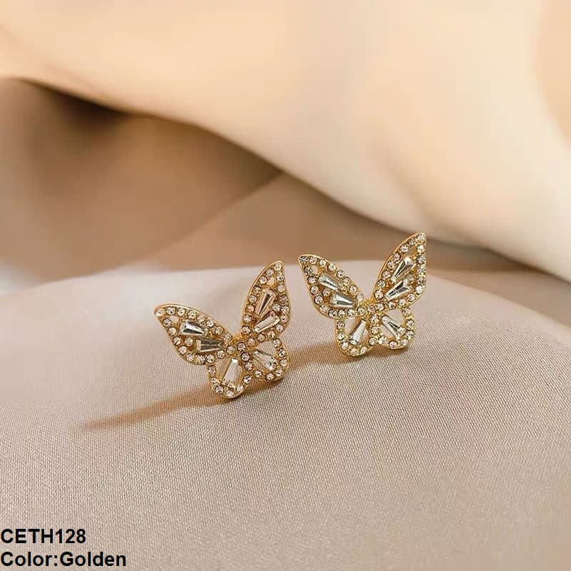 Butterfly Stud Tops Pair