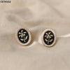 Oval Flower Tops Pair