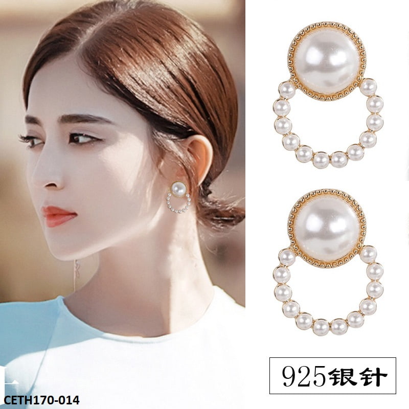 Round Pearl Tops Pair