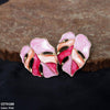 Painted Leaf Studs