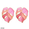 Painted Leaf Studs