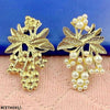 Leaf n Pearl Studs