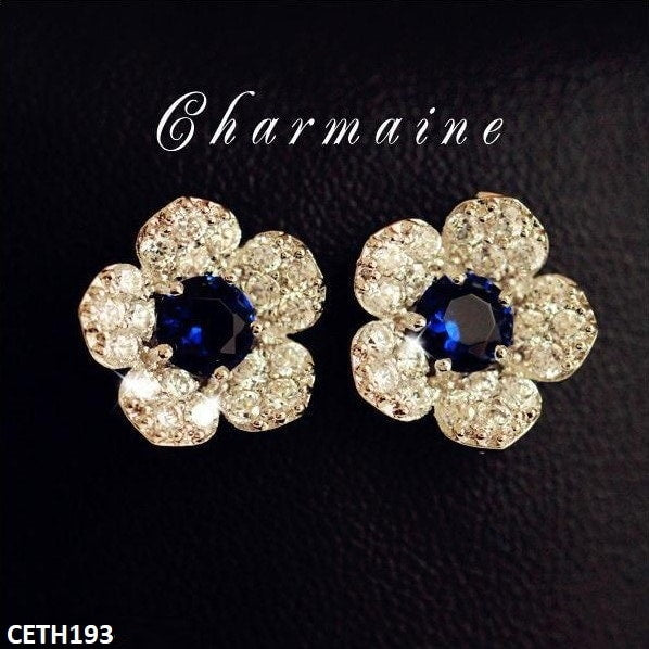 Flower Stud Tops Pair