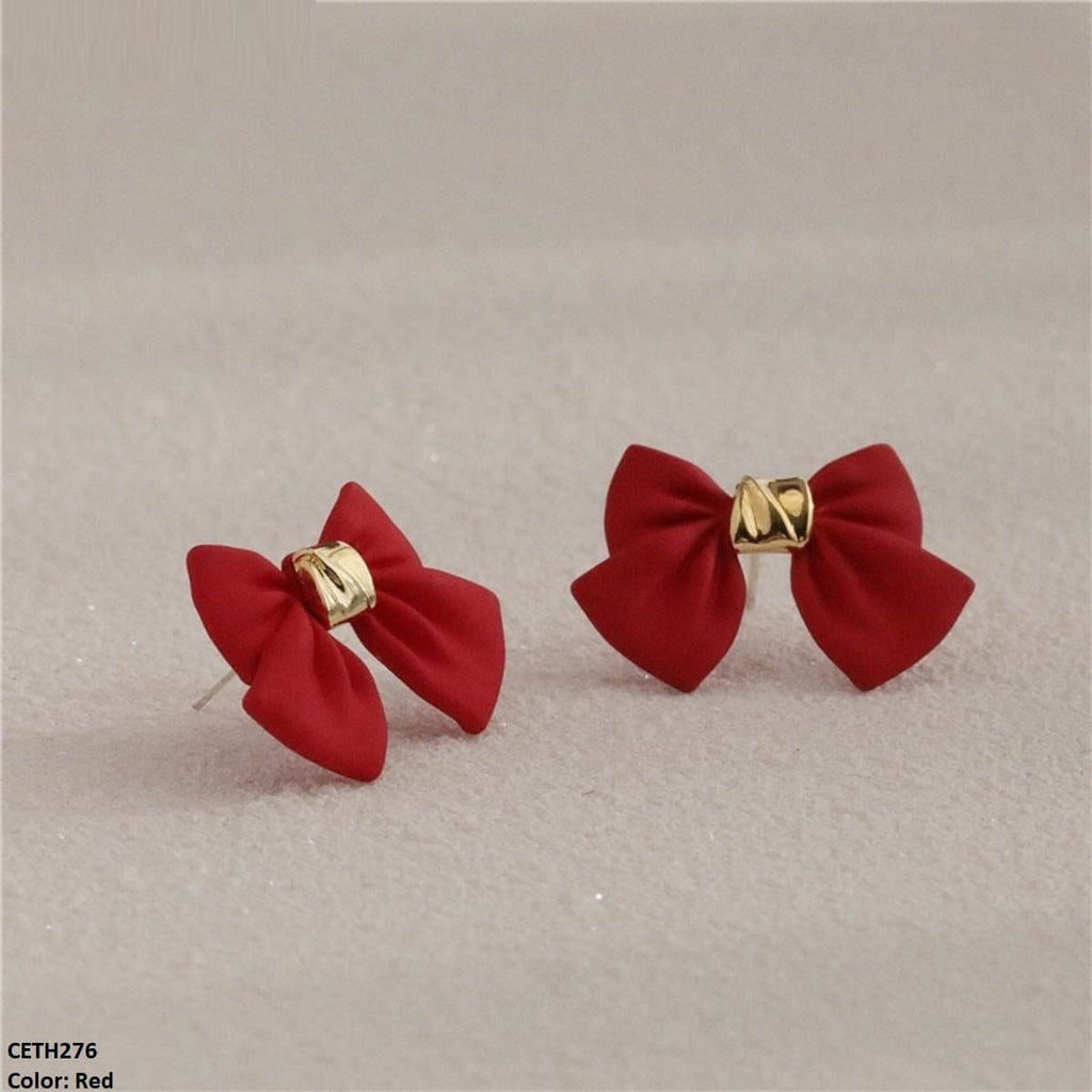 Bow Stud Tops Pair