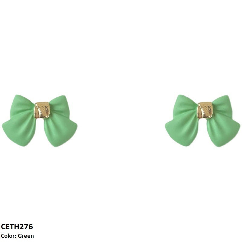 Bow Stud Tops Pair