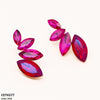 Marquise Stud Tops Pair