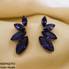 Marquise Stud Tops Pair