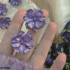 Flower Stud Ear Tops Pair