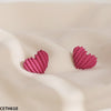 Red Heart Stud Tops