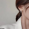 Heart Ear Tops Pair