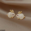 Rabbit Stud Tops Pair