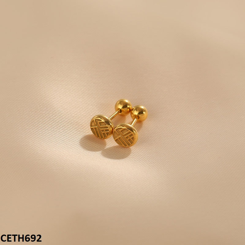 Round Roman Tops Pair
