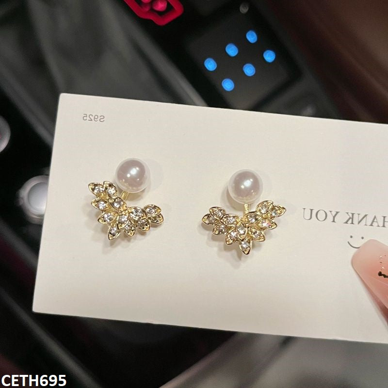 Pearl Leaf Tops Pair