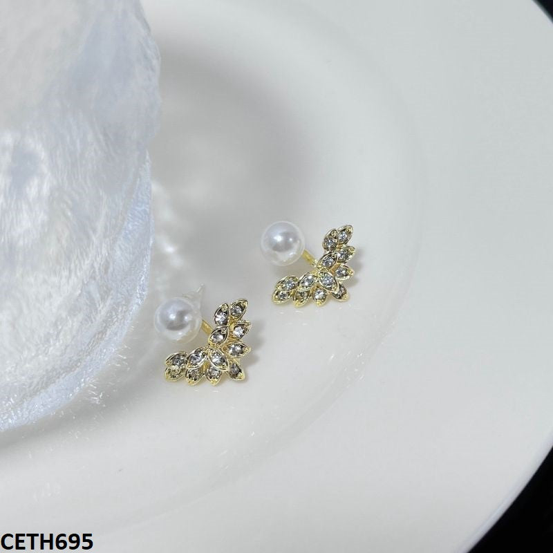 Pearl Leaf Tops Pair