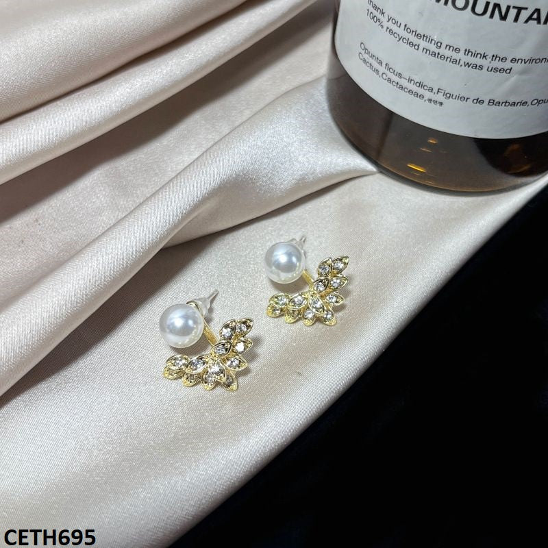 Pearl Leaf Tops Pair