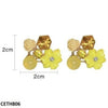 Rose Flower Tops Pair