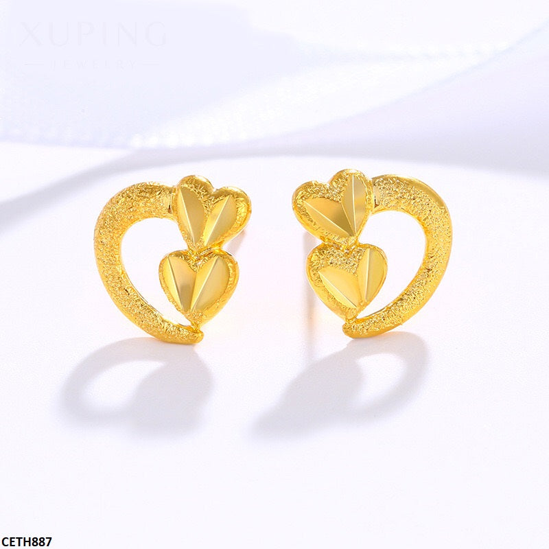 Double Heart Tops Pair