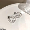 Transparent Round Cut Tops Pair