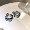 Transparent Round Cut Tops Pair