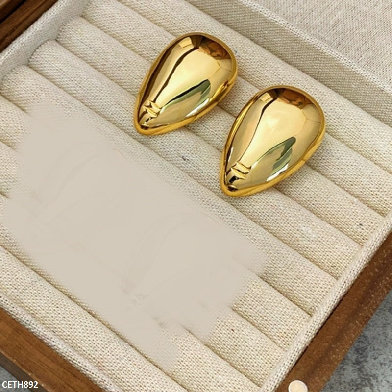 Plain Gold Tops Pair