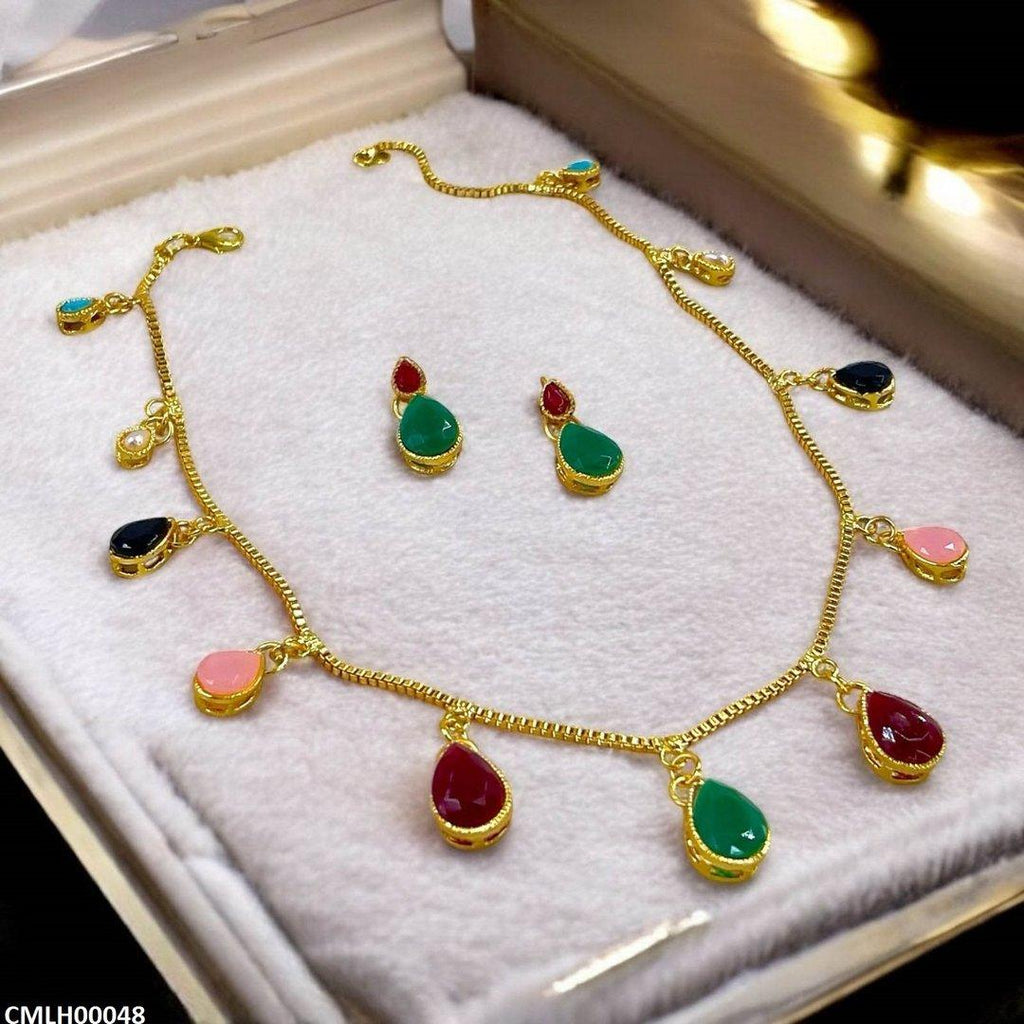 Tear Drops Mala Set