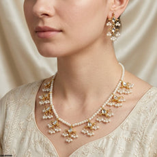 Tear Pearl Drop Mala Set
