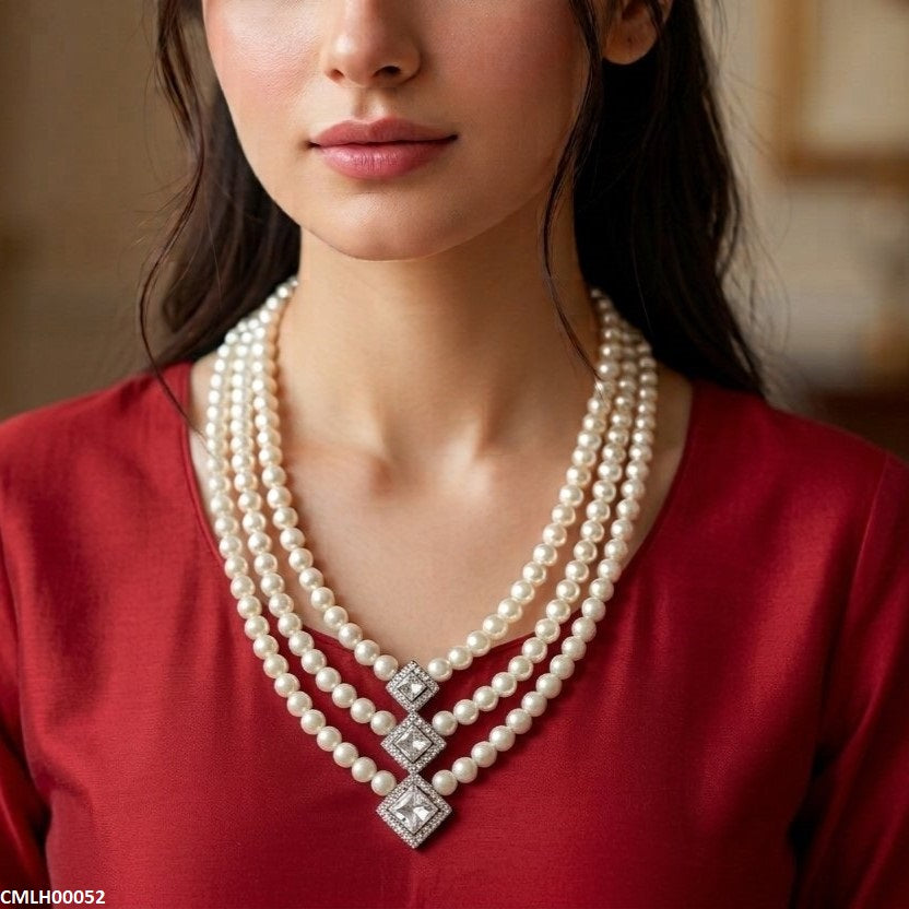 Pearl Layered Mala