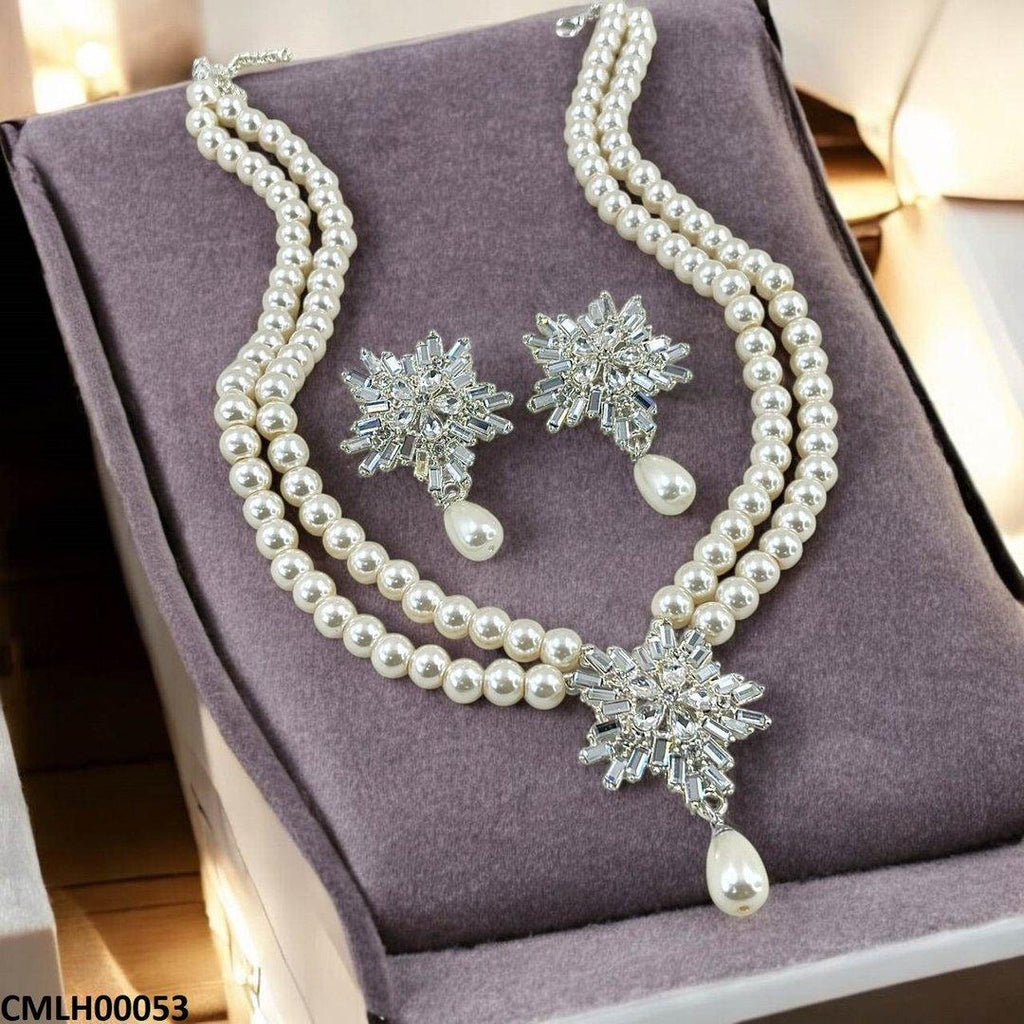Tear Flower Pearl Mala