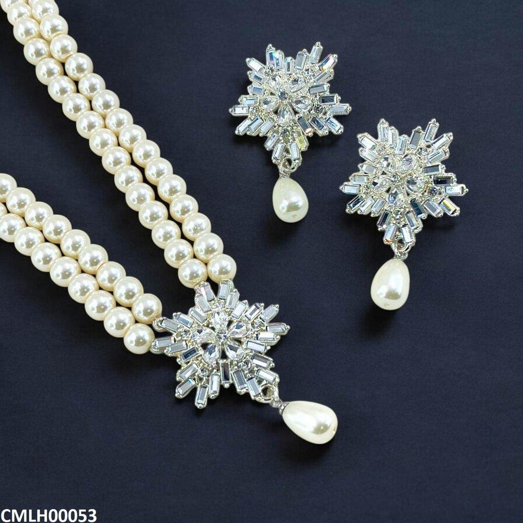 Tear Flower Pearl Mala