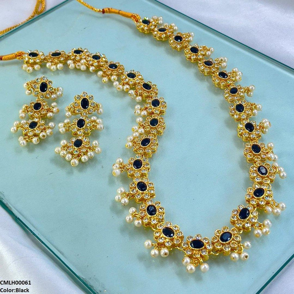 Oval Stone Mala Set