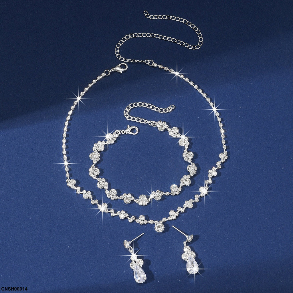 Tare/Round Necklace Set