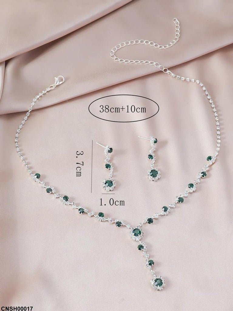 Flower Necklace Set