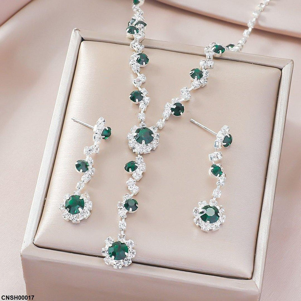 Flower Necklace Set