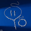 Circle/Square Necklace Set