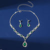 Tear Bracket Necklace Set
