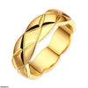 Cut Square Plain Challa Ring