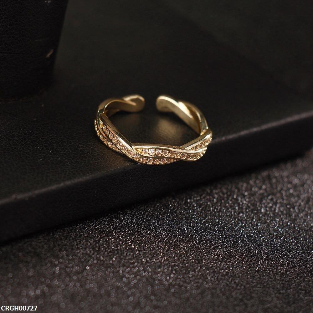 Double Leayerd Ring Adjustable