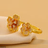 Double Flower Ring Adjustable