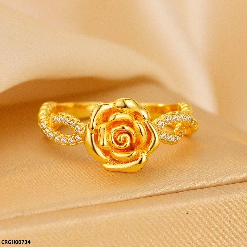 Casting Flower Ring Adjustable