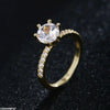 Round Stone Ring