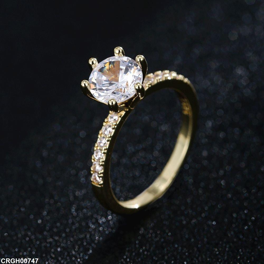 Round Stone Ring
