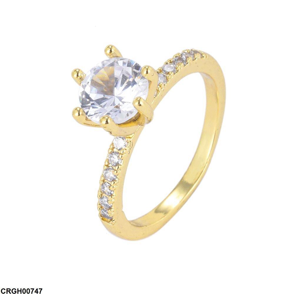 Round Stone Ring