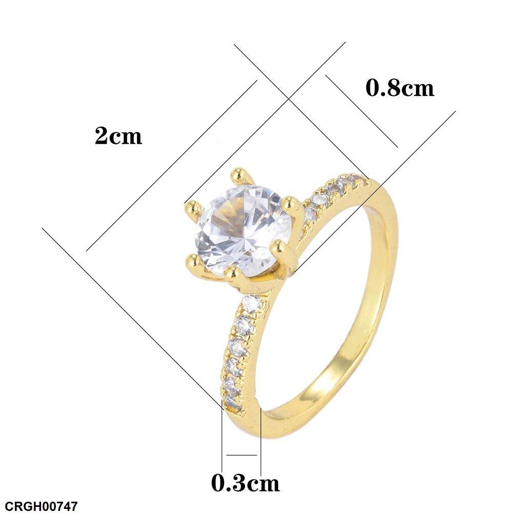 Round Stone Ring