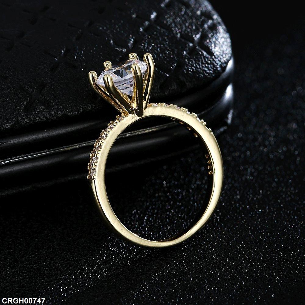Round Stone Ring