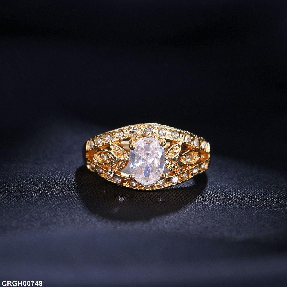 Oval Stone Ring