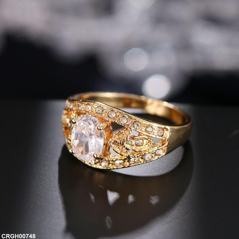 Oval Stone Ring