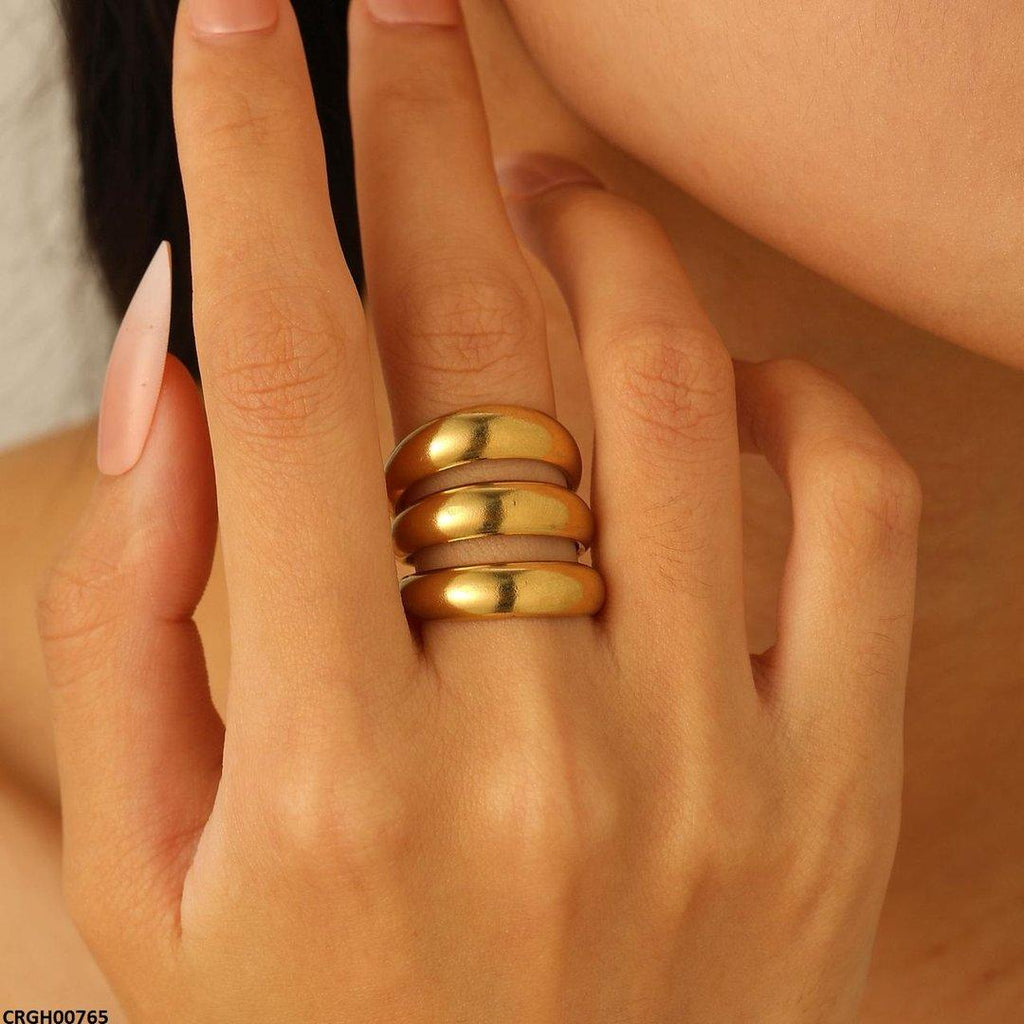 Triple Band Adjustable Ring